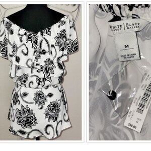 NWT Medium WHBM Silk Top $66